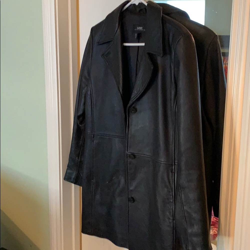 Leather jacket